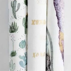 Pottery Barn Kids Organic Cotton Swaddle Blanket Set - Watercolor (3)